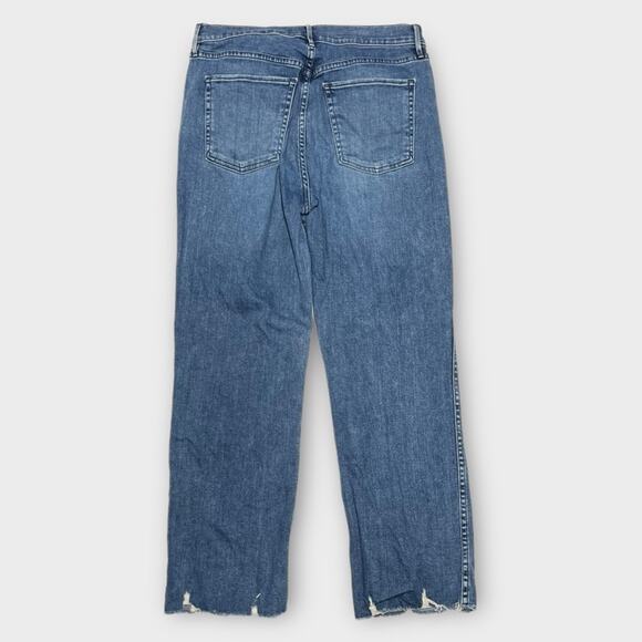 3x1 Austin Crop High Rise Straight Leg Jean in Eliza Size 28 - Picture 4 of 7